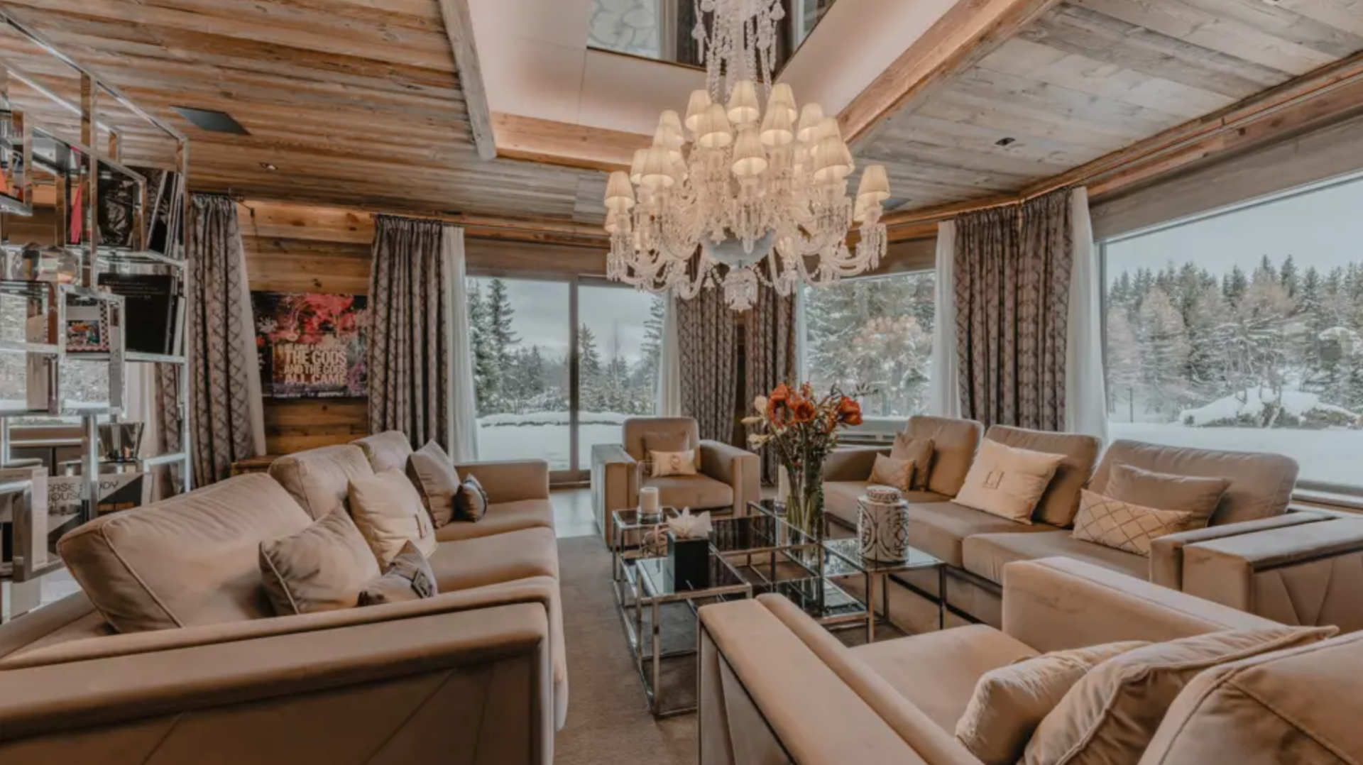 Inside Two of the Most Luxurious Chalets in The Swiss Alps