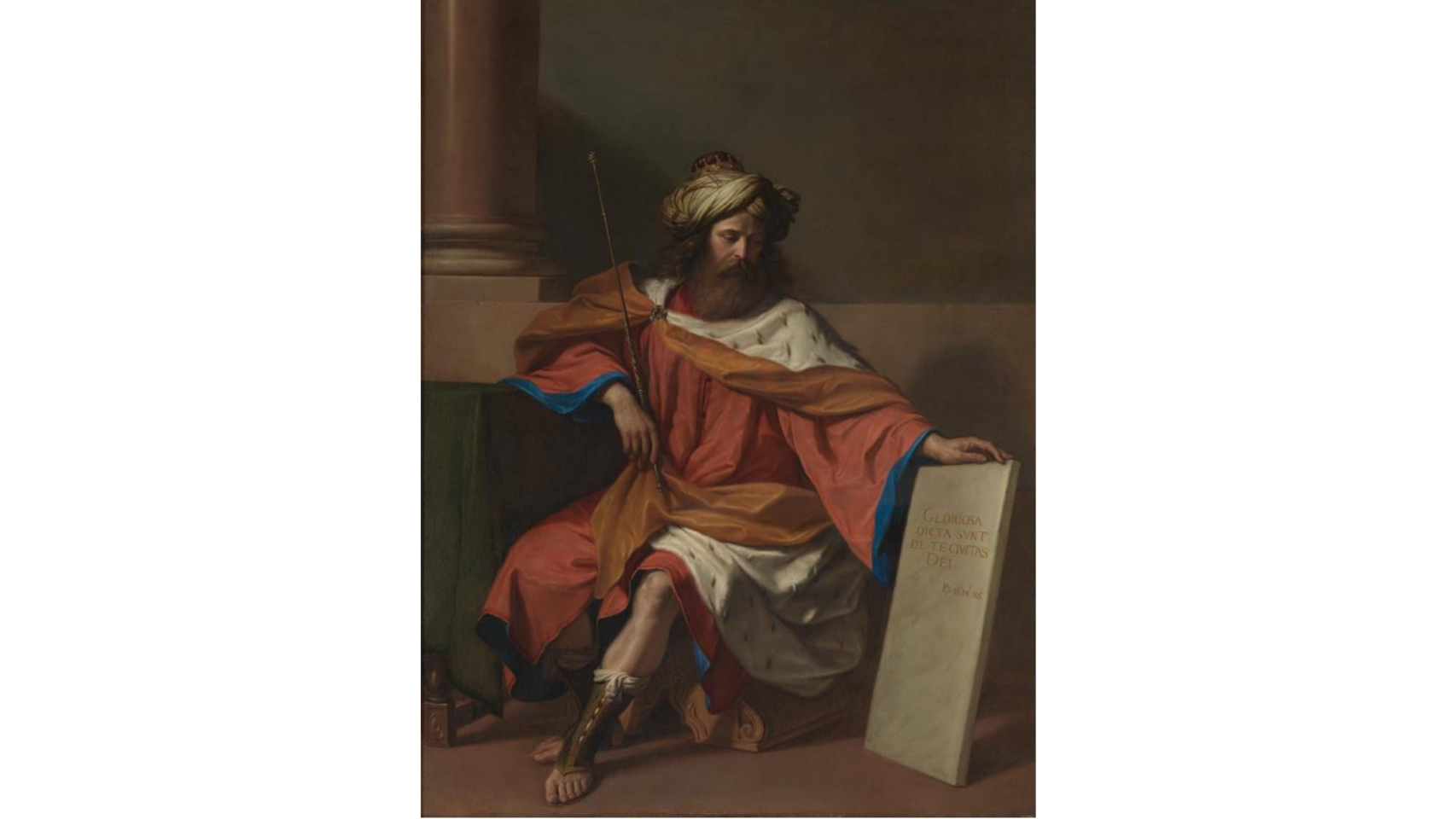 Guercino, King David, 1651