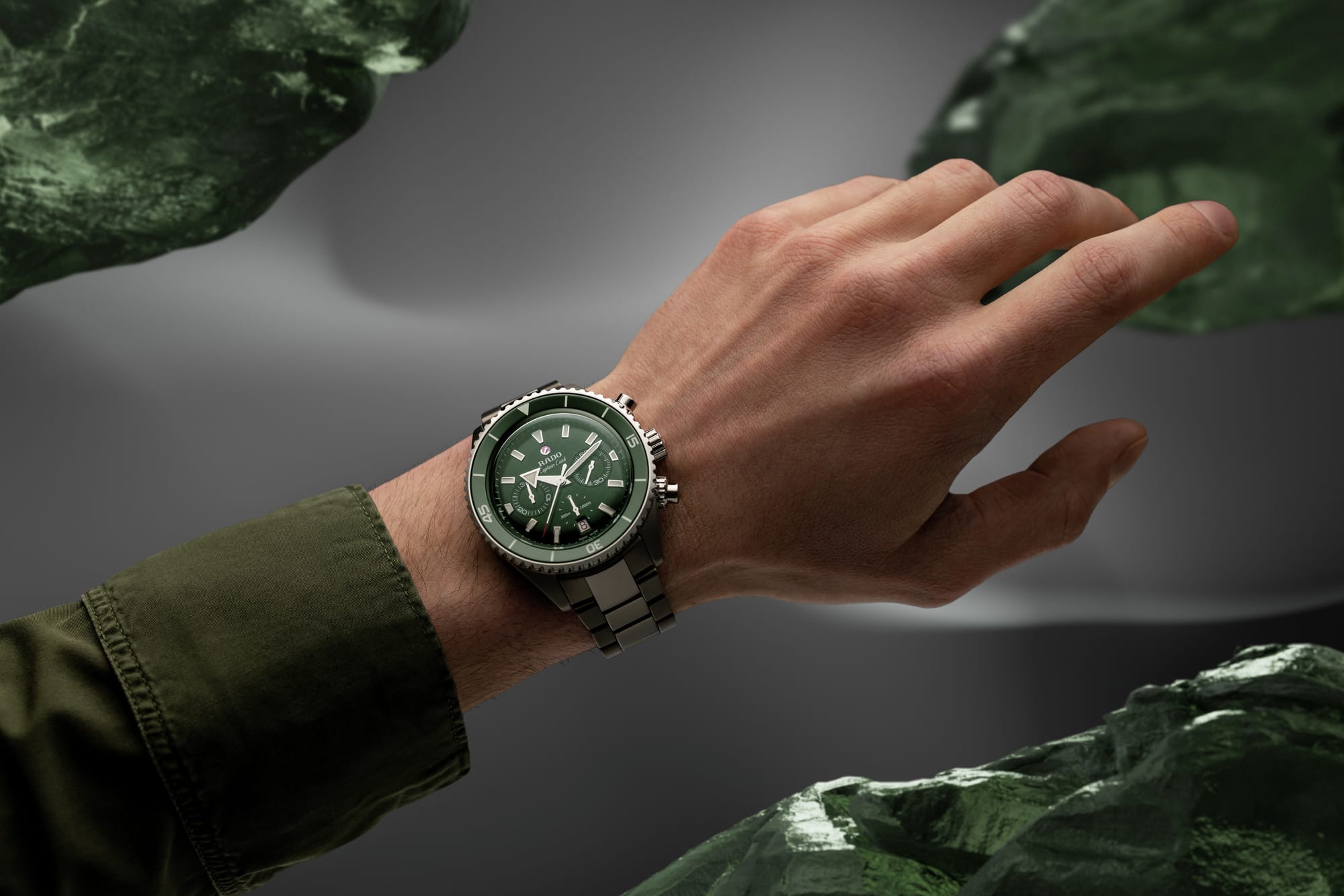 The Captain Cook High Tech Ceramic Chronograph, Rado