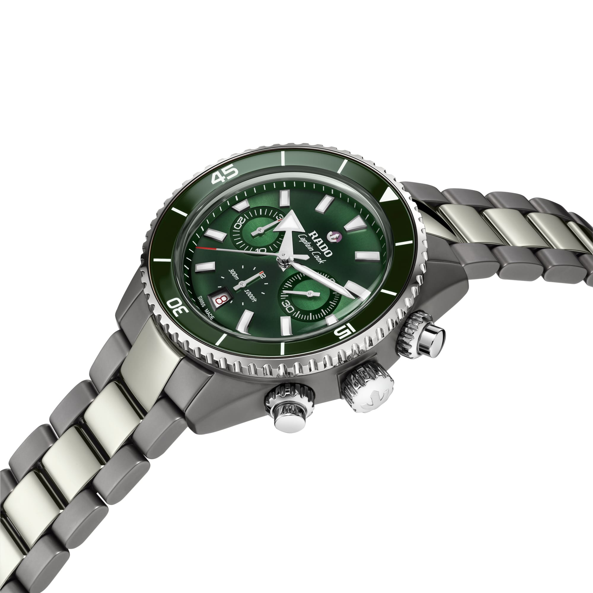 The Captain Cook High Tech Ceramic Chronograph, Rado