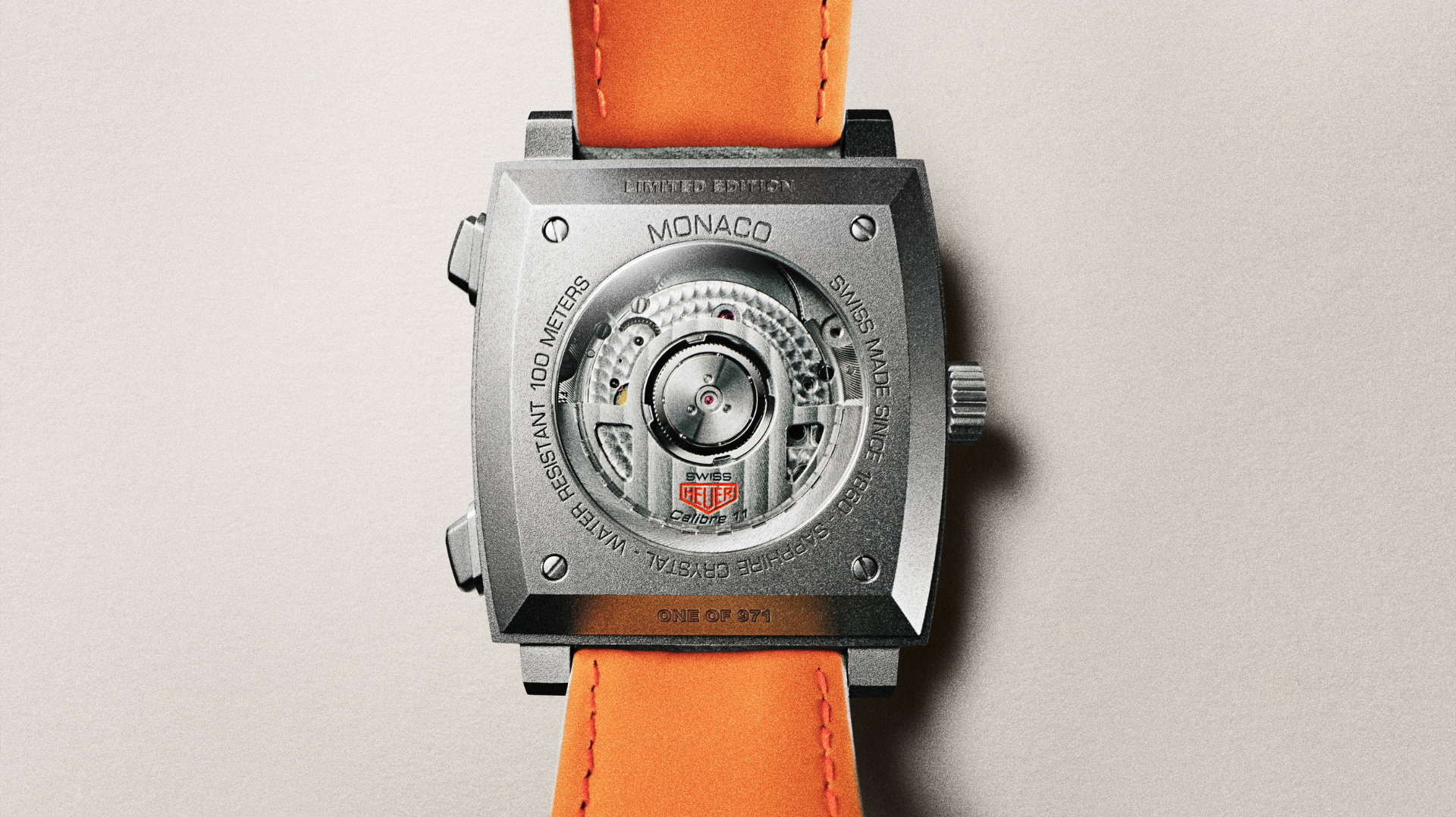 TAG HEUER MONACO CHRONOGRAPH × GULF
