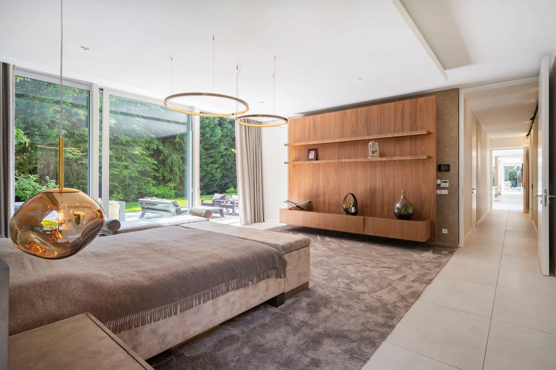 The master suite