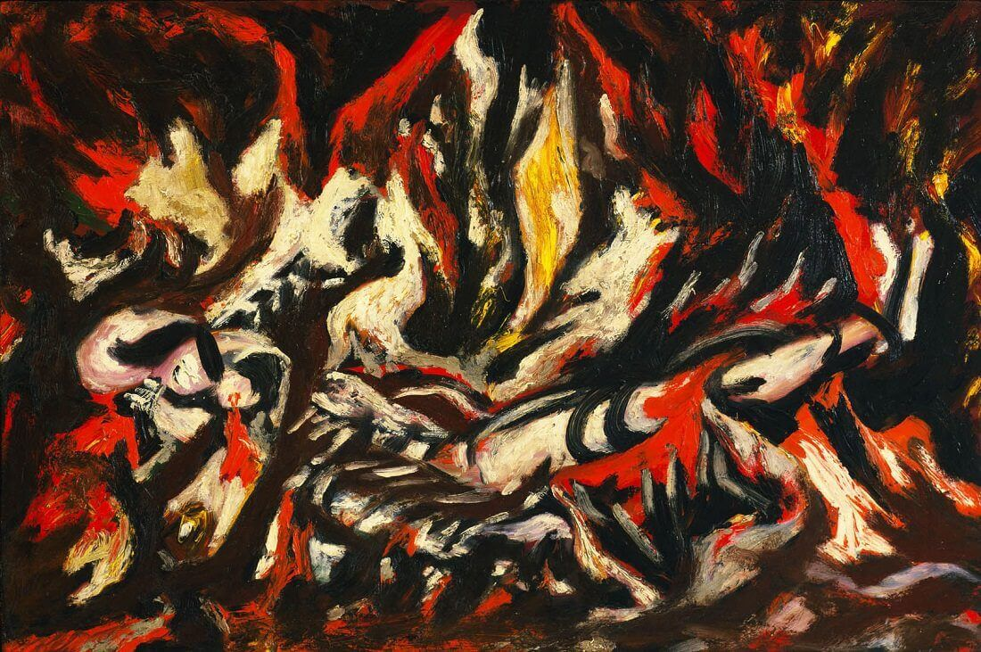 The Flame, Jackson Pollock