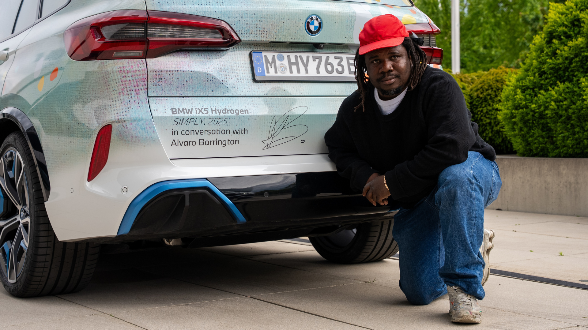 BMW x Alvaro Barrington Art Basel 2025