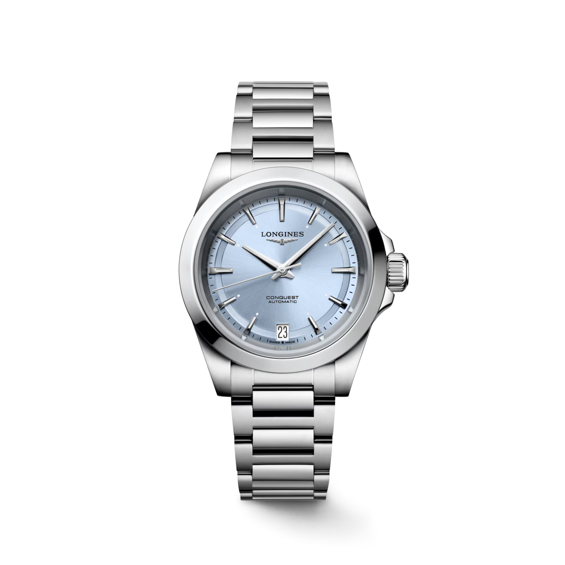Longines 34 mm blue Conquest