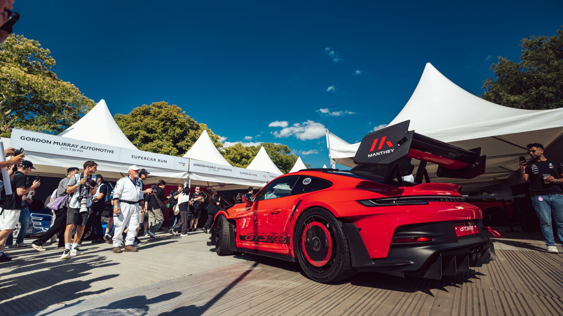 911 GT3 RS with Manthey Kit, Goodwood, Festival of Speed, 2025, Porsche AG