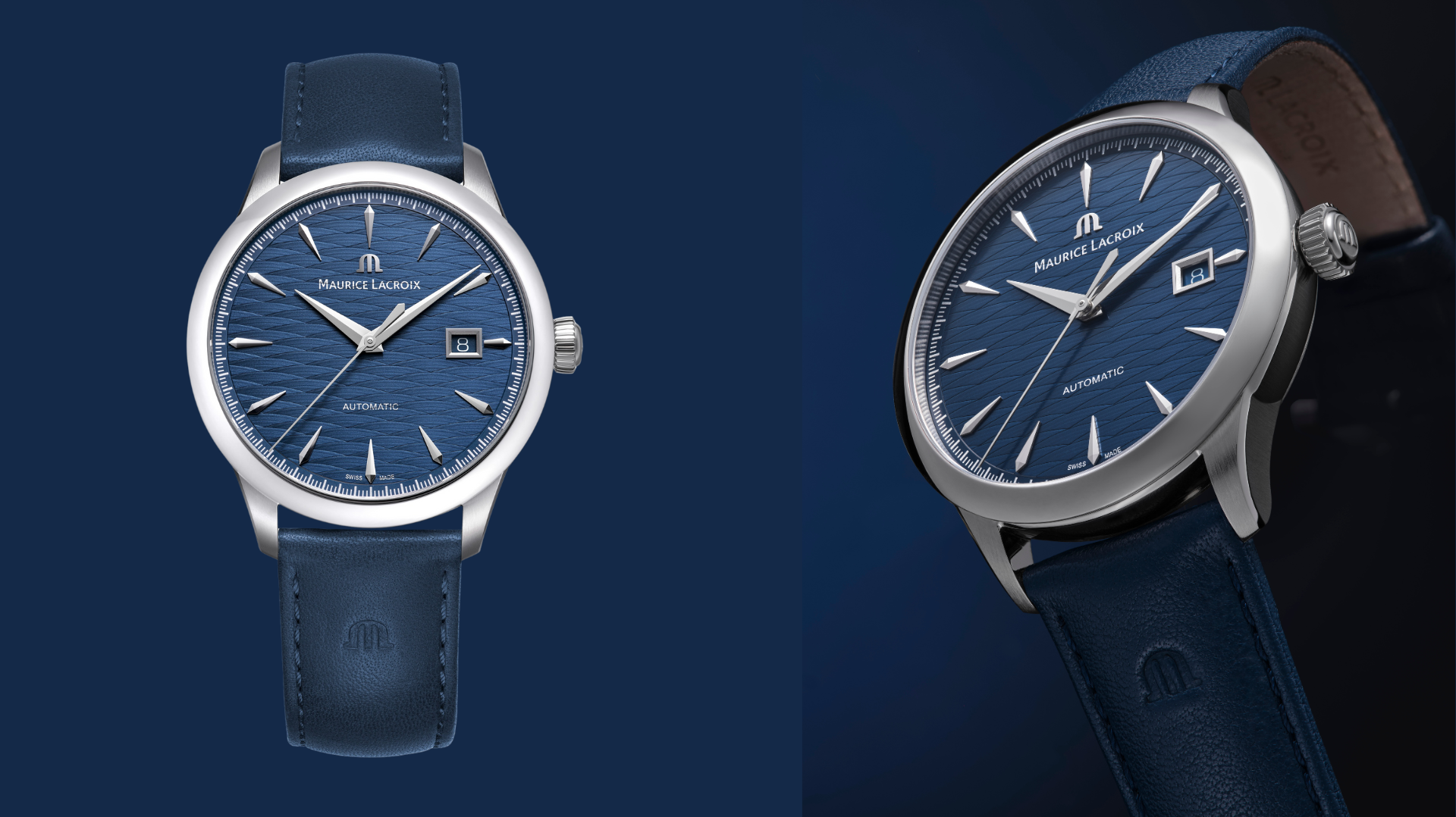 1975 Automatic Saignelégier Blue, Maurice Lacroix