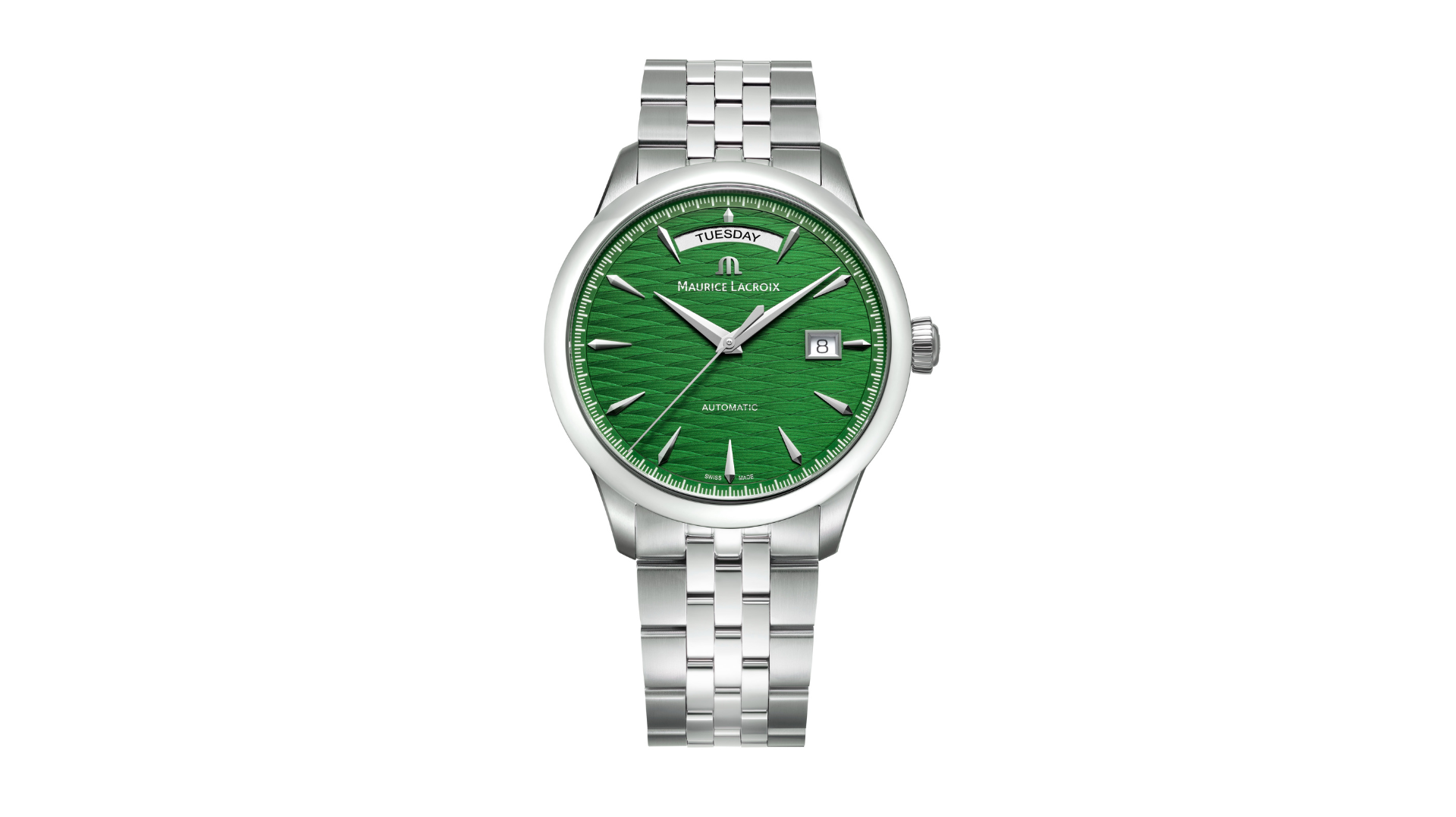 1975 Automatic Day Date Sapin Green, Maurice Lacroix