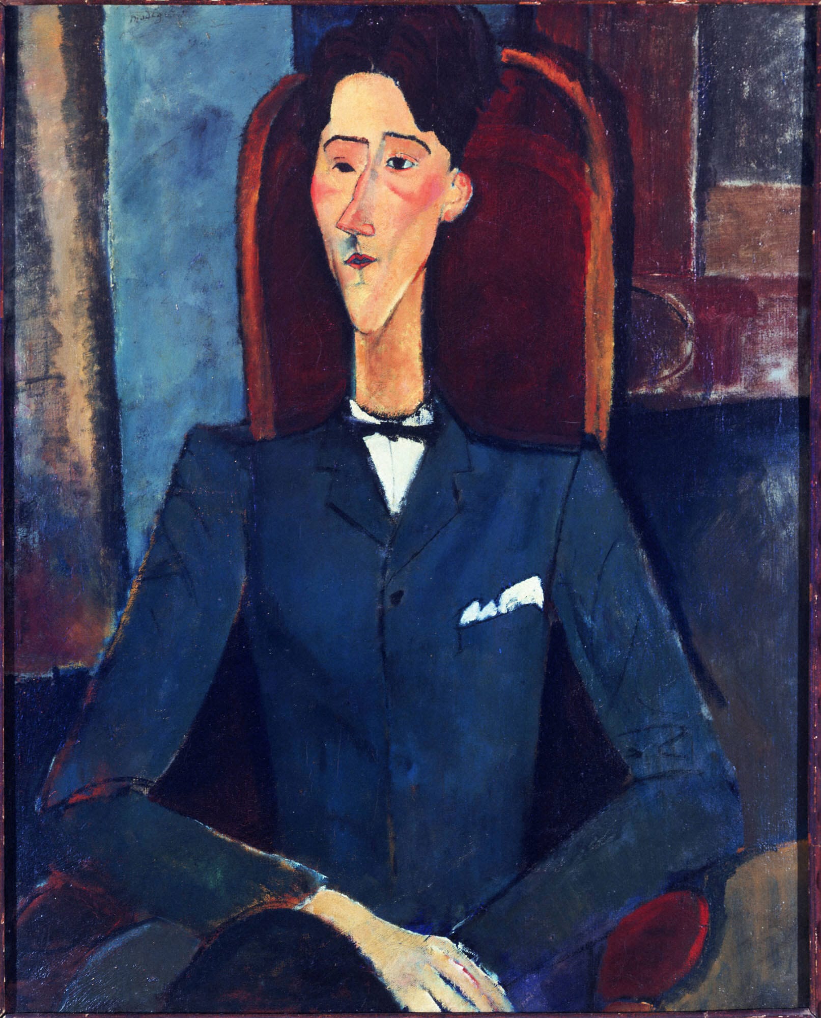 Brooklyn Museum | Amedeo Modigliani, Jean Cocteau, 1916, promised gift from the Henry and Rose Pearlman Foundation.