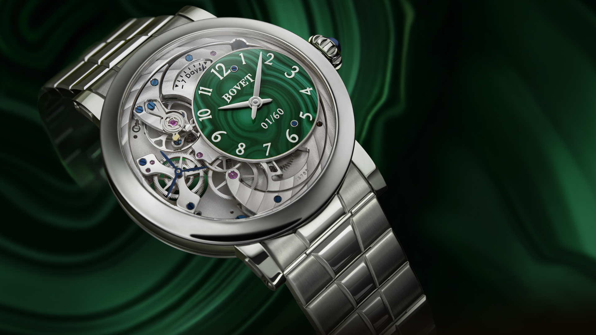 BOVET’s Récital 12 with Malachite