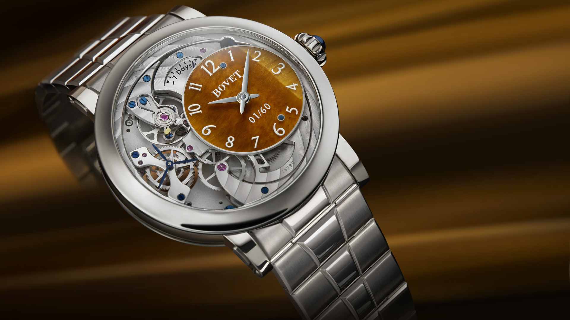 BOVET’s Récital 12 with Tiger’s Eye