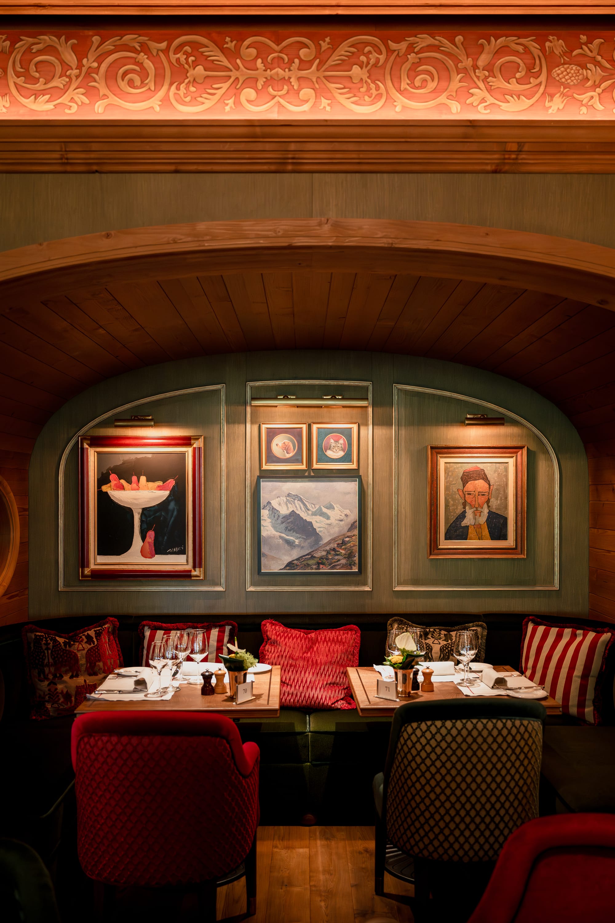Gstaad Palace’s Grand Restaurant