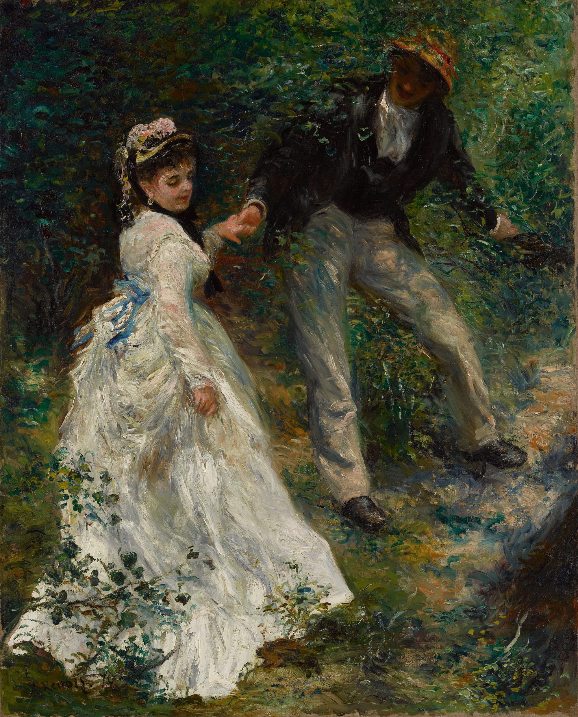 Pierre-Auguste Renoir, The Promenade, 1870. Credit: J. Paul Getty Museum (Los Angeles)
