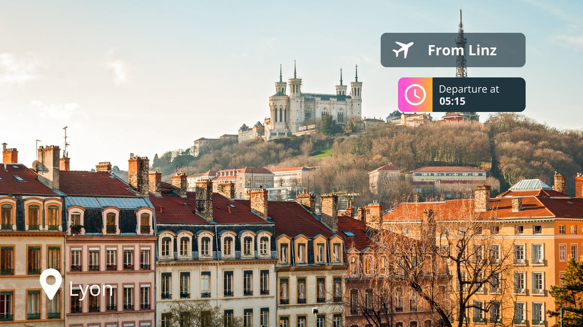 Last-Minute Private Jet Deal: Linz to Lyon for 87% Off!