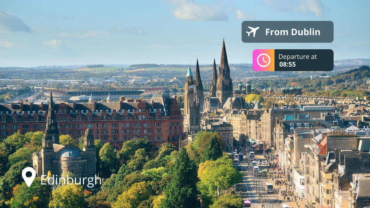 Last-Minute Private Jet Deal: Dublin to Edinburgh for 87% Off!