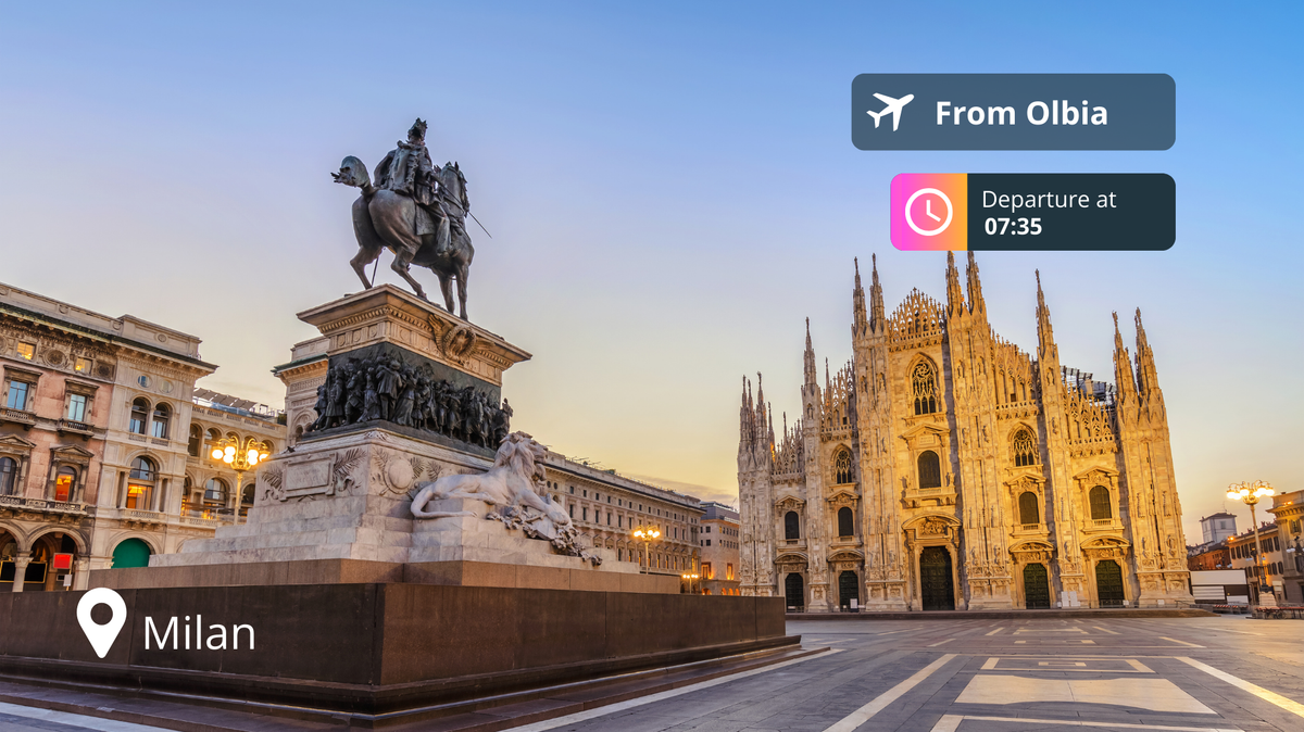 Last-Minute Private Jet Deal: Olbia to Milan for 83% Off!
