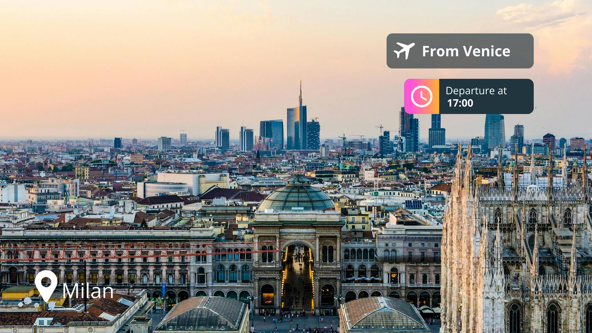 Last-Minute Private Jet Deal: Venice to Milan for 83% Off!