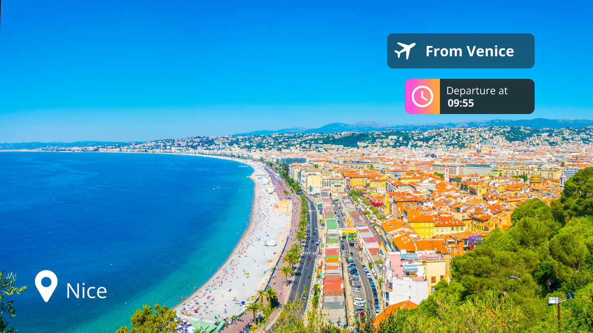 Last-Minute Private Jet Deal: Venice to Nice for 81% Off!