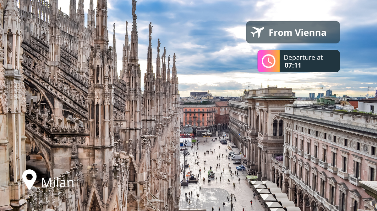 Last-Minute Private Jet Deal: Vienna to Milan for 87% Off!