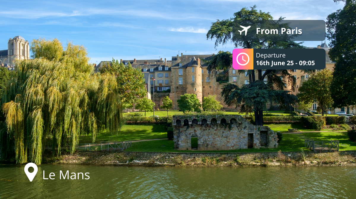 Last-Minute Private Jet Deal: Paris to Le Mans for 84% Off!