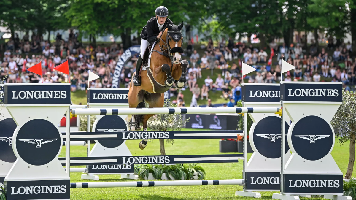 Scott Brash Jumps In and Rides Off with the Grand Prize