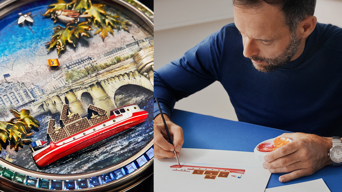 Louis Vuitton Spent 1,000 Hours on This Watch and Made Paris Move