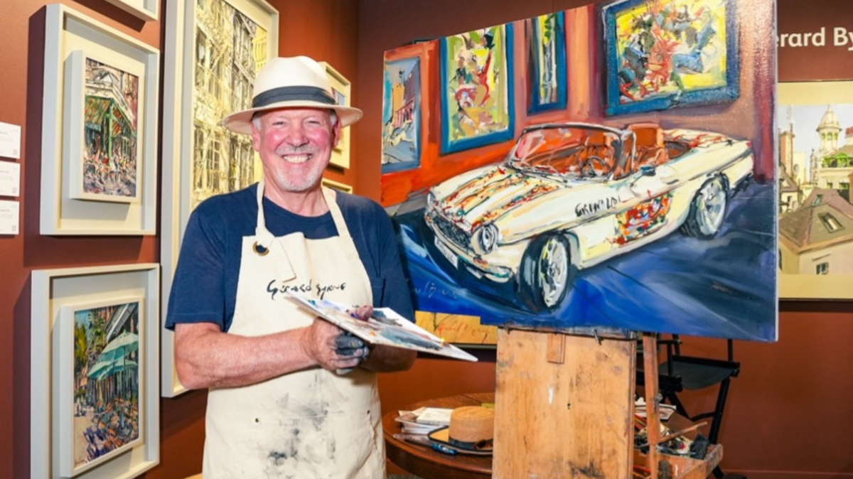 Art Takes a Joyride with Gerard Byrne in the Hamptons
