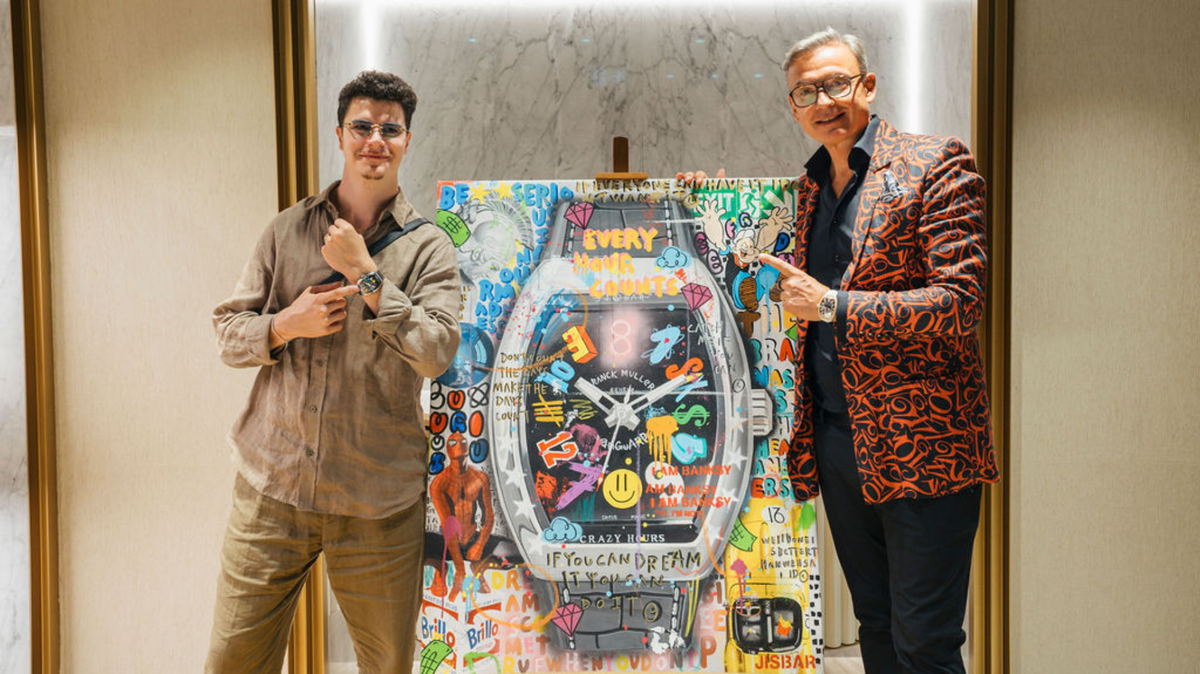 Franck Muller and Jisbar Show How Time Becomes Art