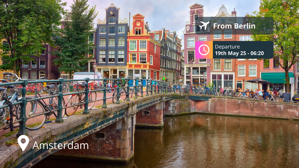 Last-Minute Private Jet Deal: Berlin to Amsterdam for 89% Off!