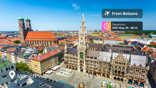 Last-Minute Private Jet Deal: Bolzano to Munich for 85% Off!