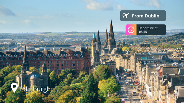 Last-Minute Private Jet Deal: Dublin to Edinburgh for 87% Off!