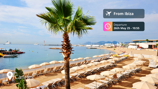 Last-Minute Private Jet Deal: Ibiza to Cannes for 84% Off!