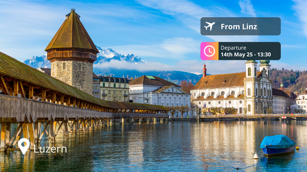 Last-Minute Private Jet Deal: Linz to Luzern for 80% Off!