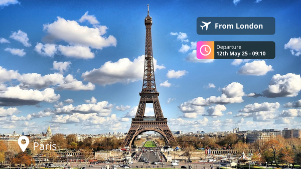 Last-Minute Private Jet Deal: London to Paris for 85% Off!