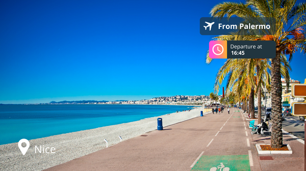 Last-Minute Private Jet Deal: Palermo to Nice for 88% Off!