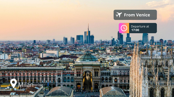 Last-Minute Private Jet Deal: Venice to Milan for 83% Off!