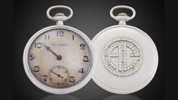 Al Capone’s diamond-set Patek Philippe pocket watch