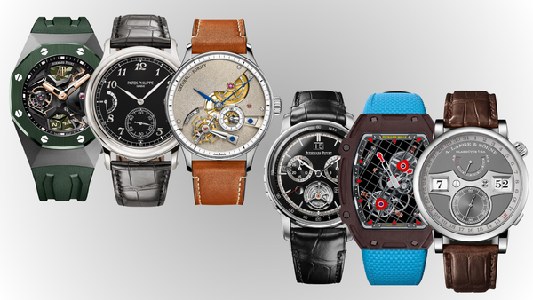 Audemars Piguet/Patek Philippe/Greubel Forsey/Audemars Piguet/Richard Mille/A. Lange & Söhne