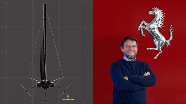Giovanni Soldini, Ferrari’s Hypersail project