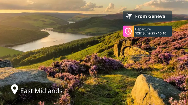 Last-Minute Private Jet Deal: Geneva to East Midlands for 89% Off!