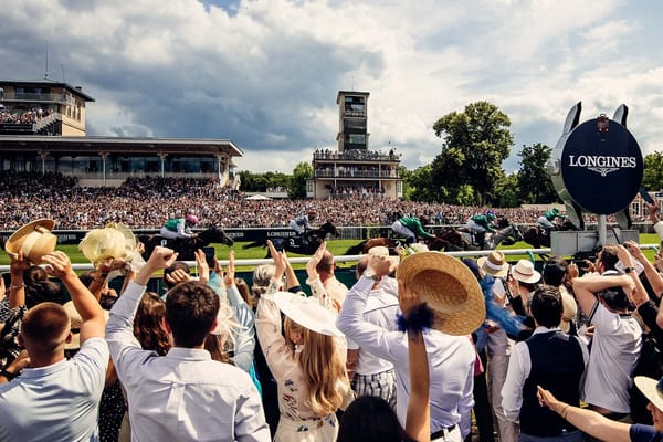 Elegance Took the Lead at Chantilly