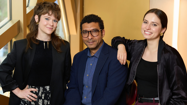 Aspen Golann (USA), a furniture maker; Ibrahim Said (Egypt), a ceramicist; and Joy Harvey (Italy), a jeweller. 