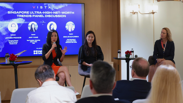 Singapore Ultra-high-net-worth trends panel discussion, Vista